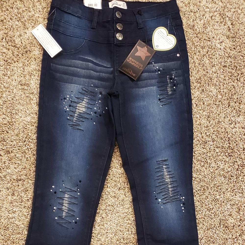Jordache girls size 14 skinny jeans